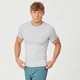 Tricou Sculpt fără îmbinări - Argintiu