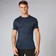 Tricou Sculpt fără îmbinări - Indigo închis