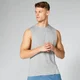 Tricou fără mâneci Luxe Classic- Argintiu
