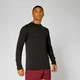 Tricou Aero cu mâneci lungi - Negru Marnă