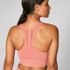 Bustieră sport Acid Wash - Rose Cupru