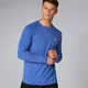 Tricou Performance cu mâneci lungi - Albastru Ultra