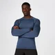 Tricou cu mânecă lungă Elite - Indigo