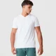Tricou cu mânecă scurtă Luxe Clasic - Alb