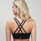 Bustieră sport antrenament MP Essentials pentru femei - Negru
