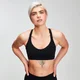 Bustieră sport cu garnituri din plasă MP Power pentru femei - Negru