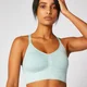 Bustieră Sport Shape fără îmbinări - Seafoam