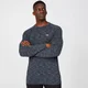 Tricou cu mânecă lungă pentru bărbați MP Performance - Navy Marl