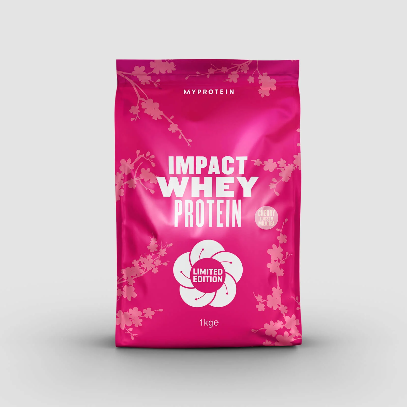 Myprotein Impact Whey Protein, Cherry Blossom Milk Tea, 1kg Imagine 1