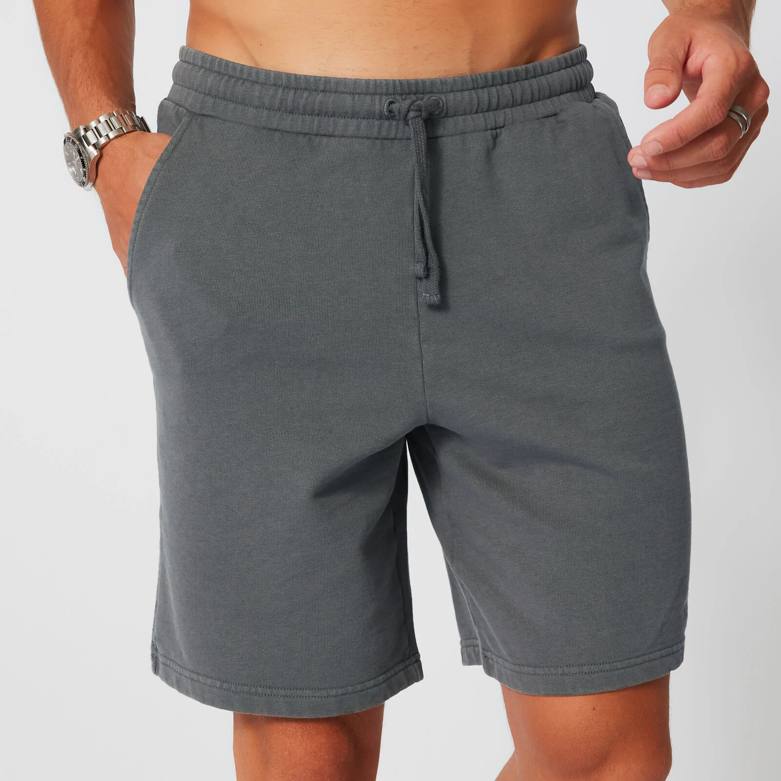 MP Men's Washed Sweat Shorts - Carbon - XS Imagine 1