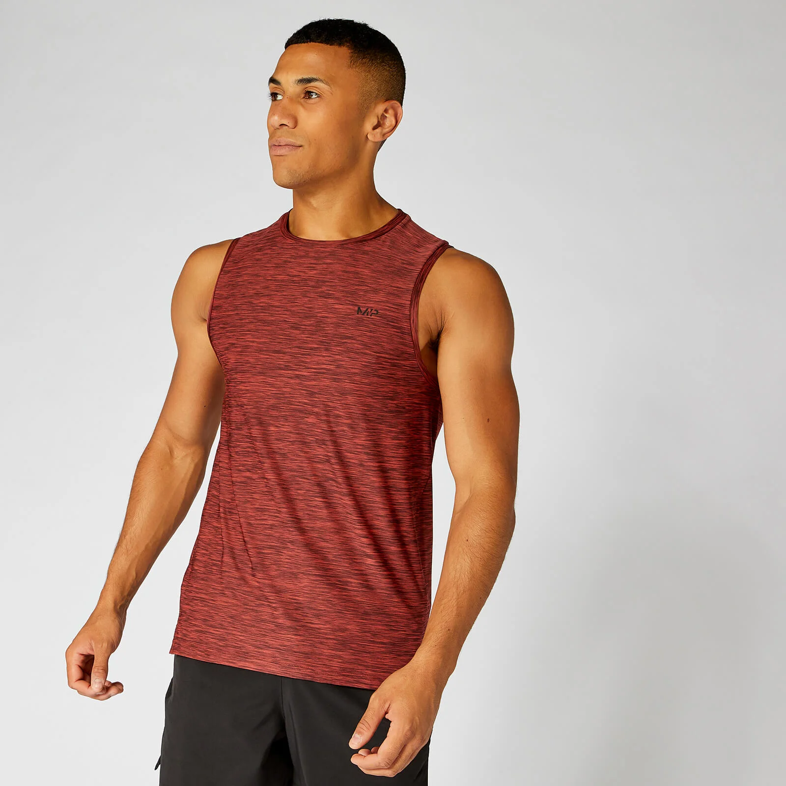 MP Men's Dry-Tech Tank Top - Paprika Marl - XS Imagine 1