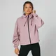 Hanorac Oversized cu fermoar - Roz