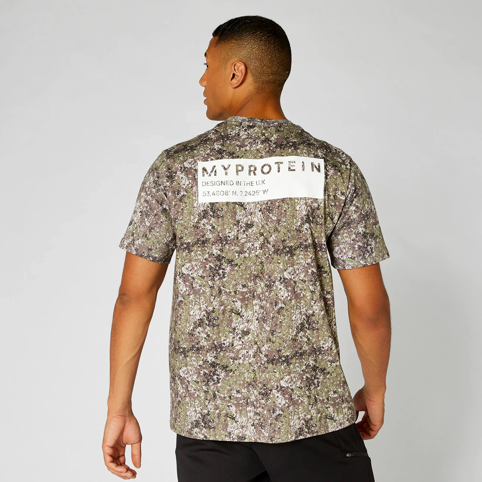 MP Men's Coordinates Oversized T-Shirt — Camo - XS Imagine 1