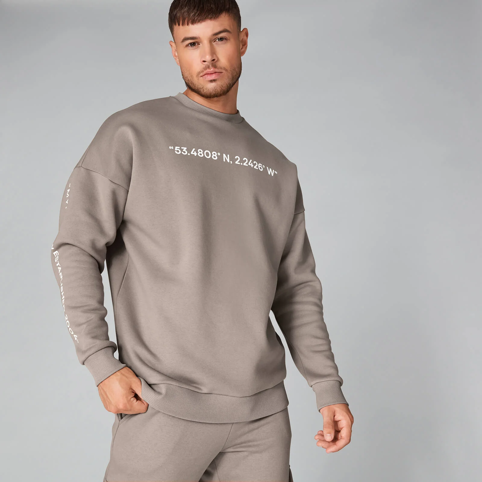 Myprotein Co-Ordinate Sweatshirt - Quarry - XS Imagine 1