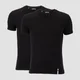 Tricoul de bărbați MP Luxe Classic Crew - Negru/Negru (pachet de 2)