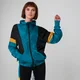 Jachetă Colour Block Windbreaker - Albastru
