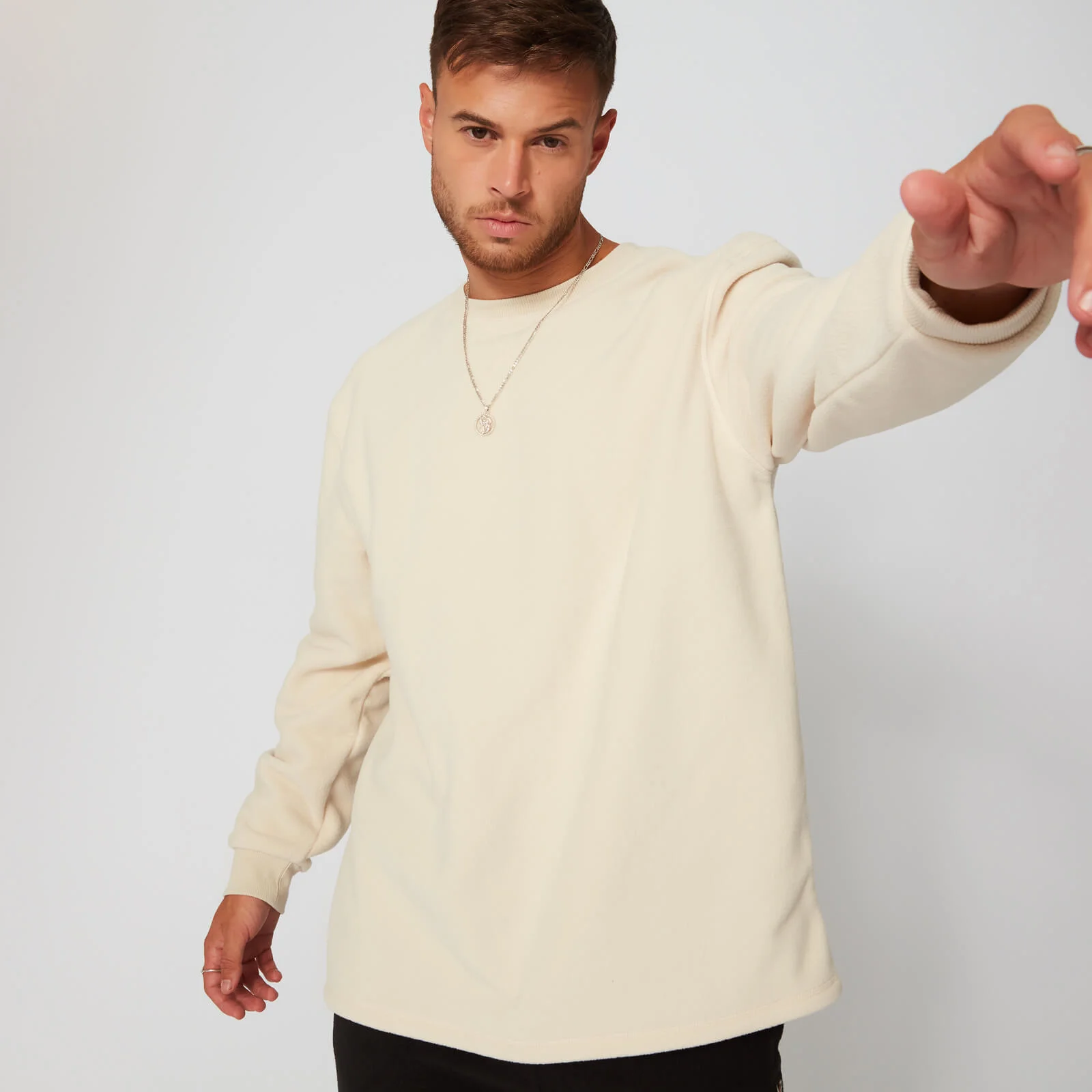 MP Men's Keep Warm Crew - Ecru - XS Imagine 1