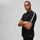 Tricou cu mânecă scurtă Tape - Negru
