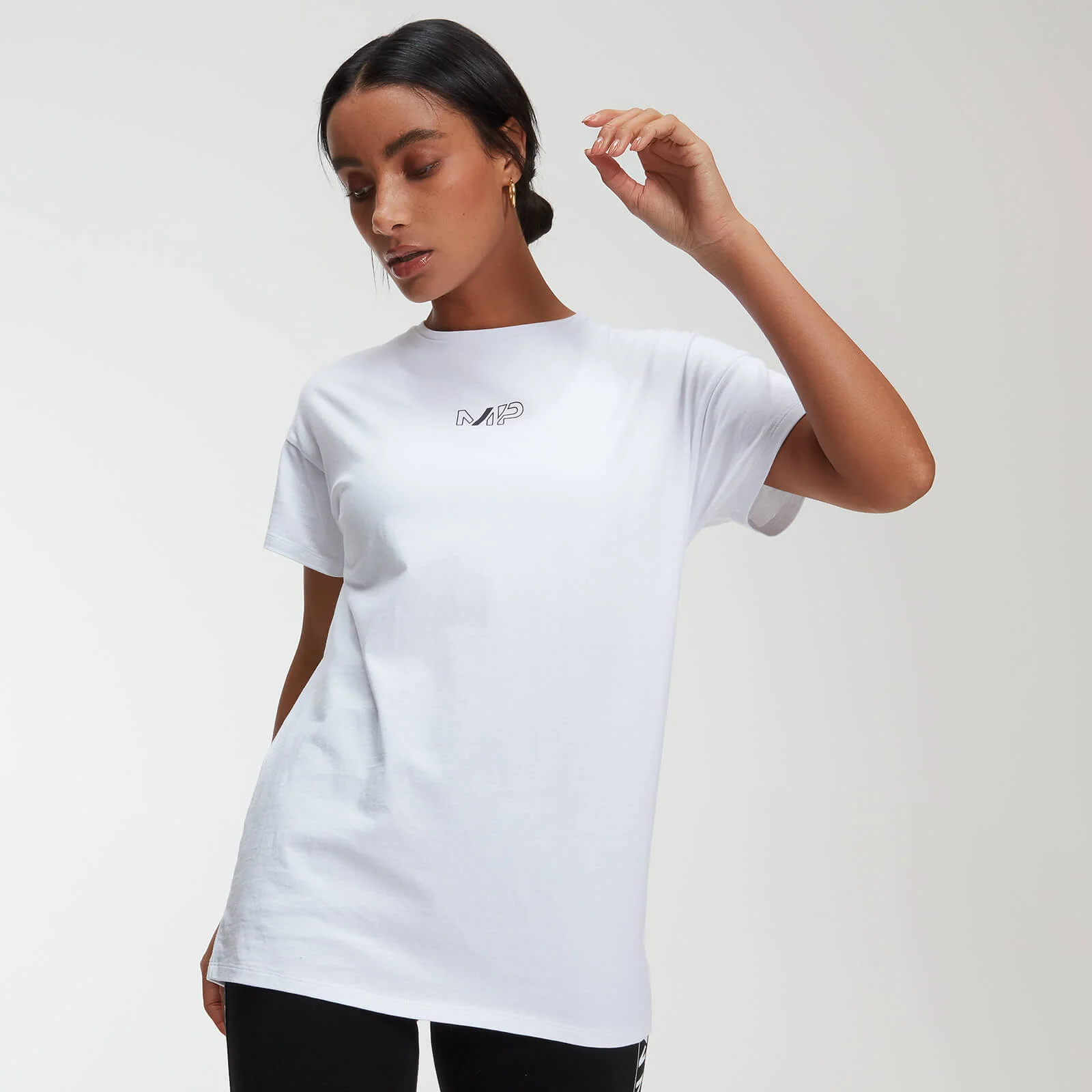 MP Power Women's Oversized T-Shirt - White - XS Imagine 1