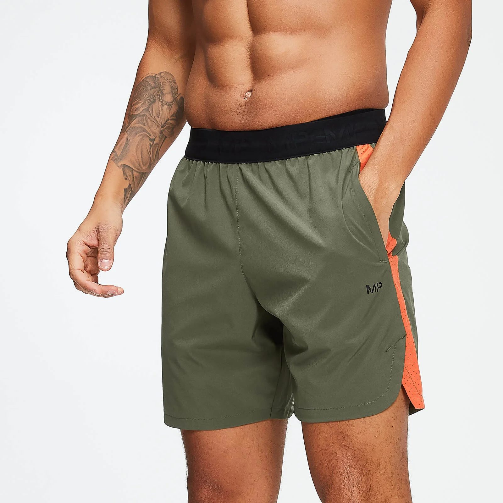 MP Men's Training Shorts - Army Green - XS Imagine 1