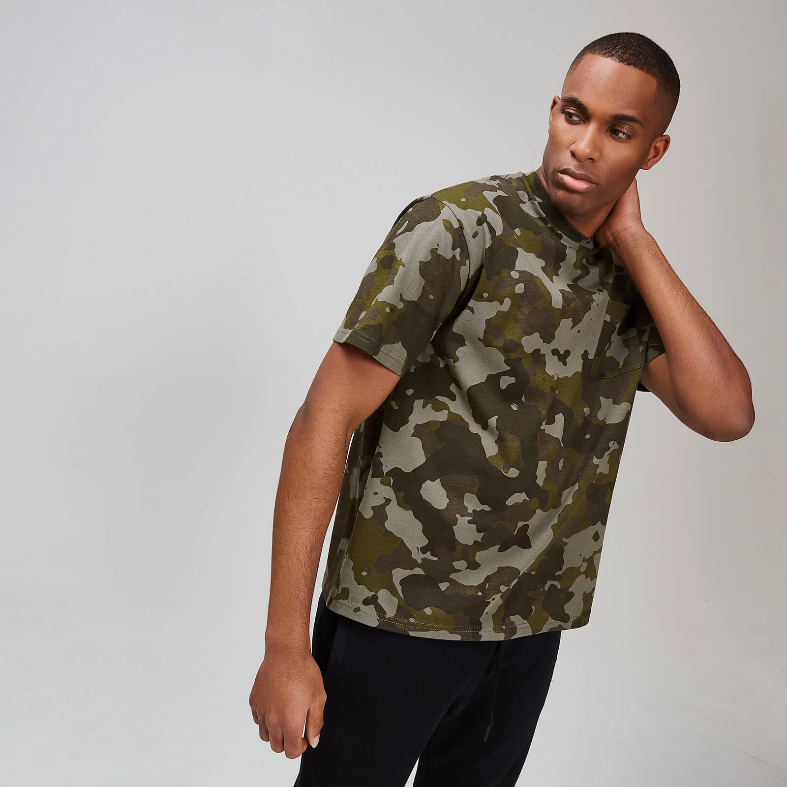 MP Men's Rest Day Pocket Stitch T-Shirt - Camo - XS Imagine 1