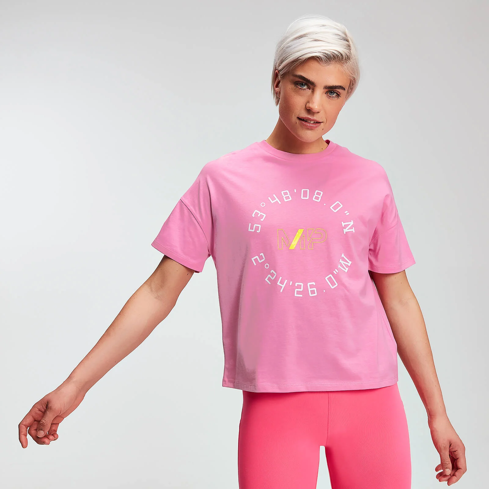 MP Women's Power Graphic T-Shirt - Candy - XS Imagine 1
