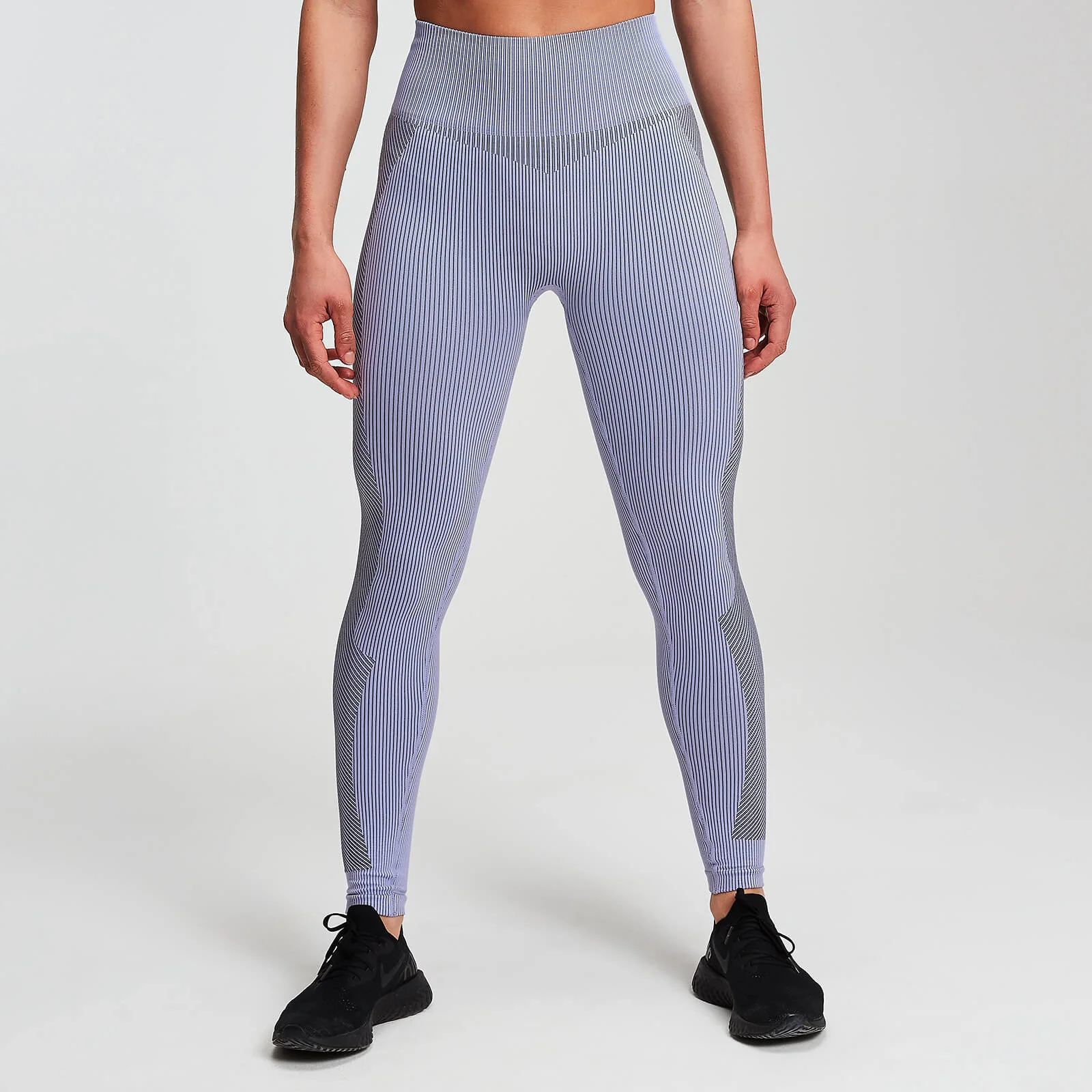 MP Women's Contrast Seamless Leggings - Wisteria - XS Imagine 1