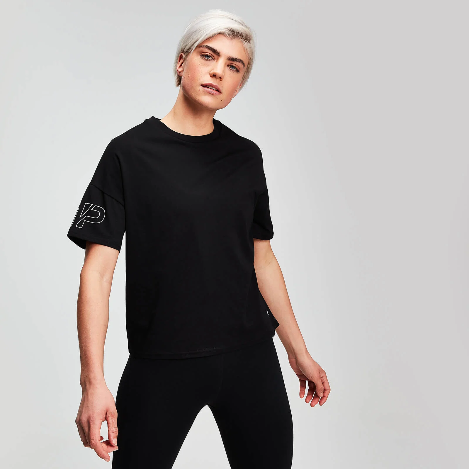 MP Women's Power T-Shirt - Black - XS Imagine 1