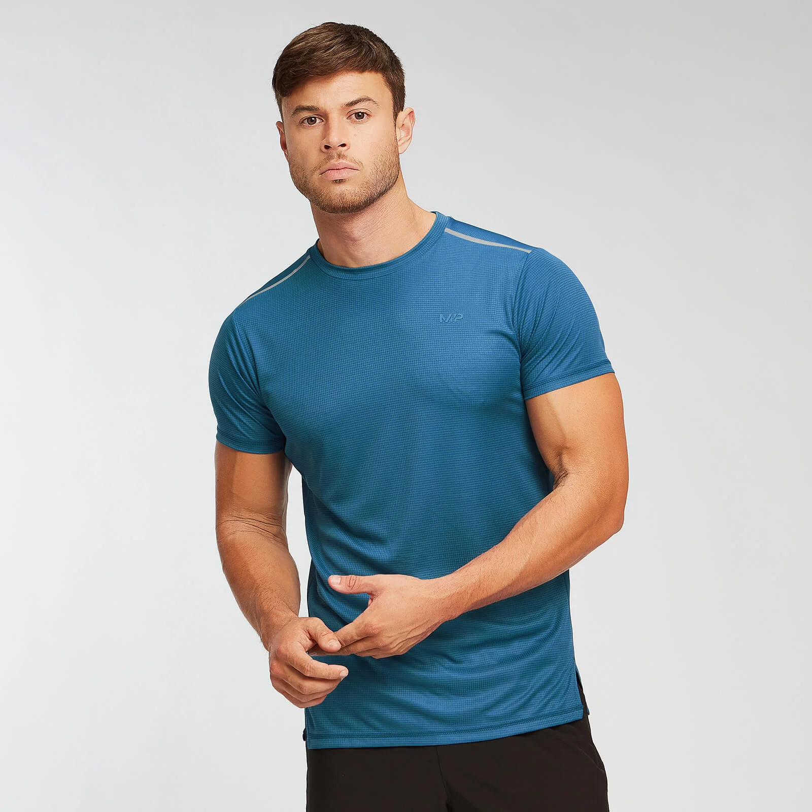 Tricou Training Grid - Pilot blue - XS Imagine 1