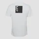 Tricou pentru zi de odihnă Coordinates- Alb