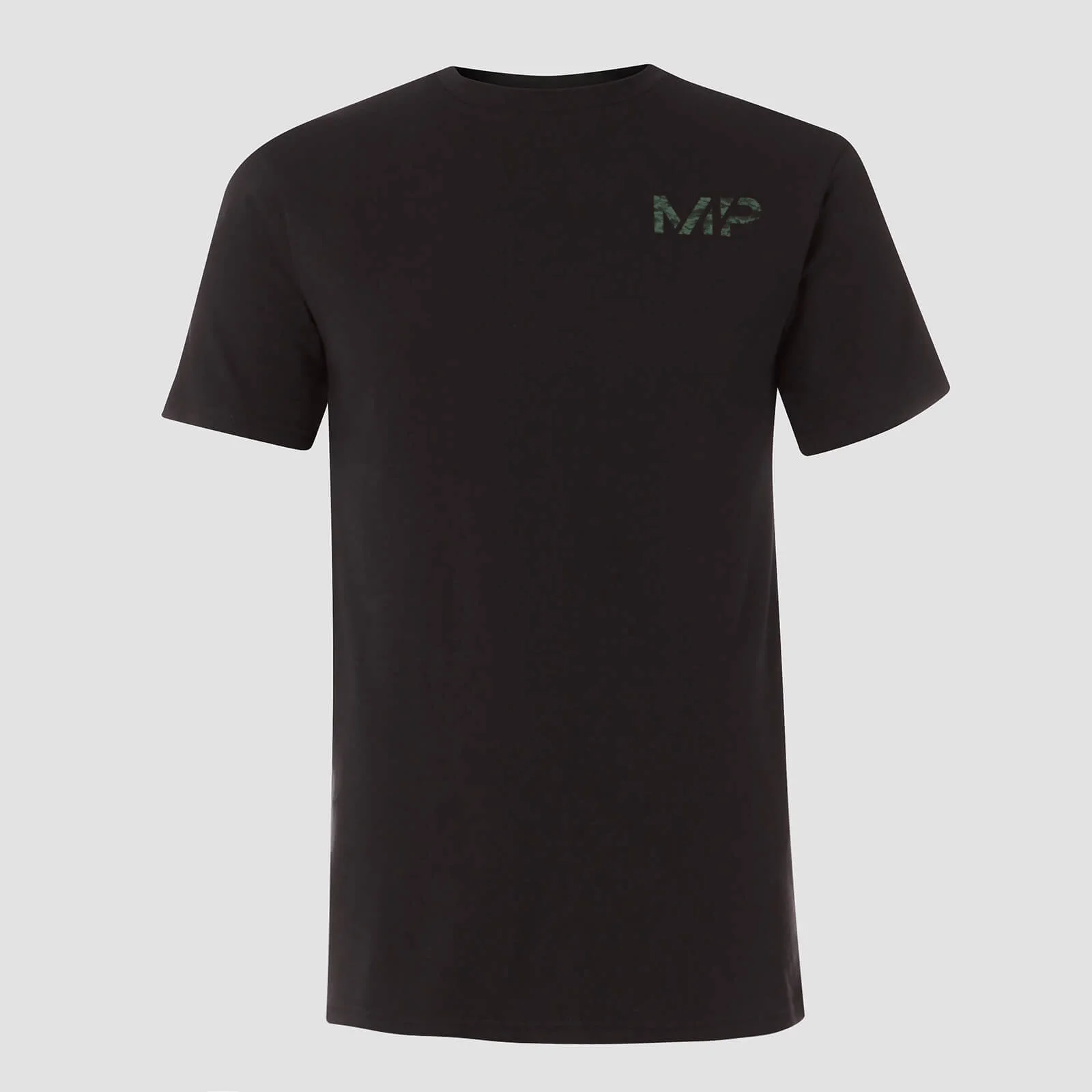 Tricou Geo Camo - Negru/ Verde - XS Imagine 1