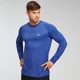 Tricou cu mânecă lungă MP Performance pentru bărbați - Cobalt/Negru