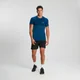 Tricou cu mâneci scurte fără cusături MP Essentials pentru bărbați - Pilot Blue Marl