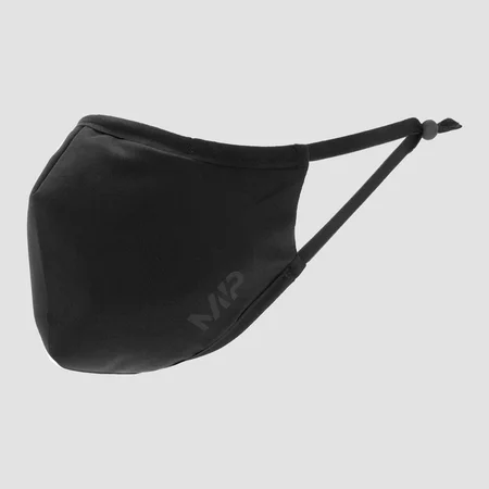 Mască antibacteriană MP cu filtru - Negru