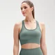 Bustieră cu bretele încrucișate fără cusături MP Shape Ultra pentru femei - Washed Green