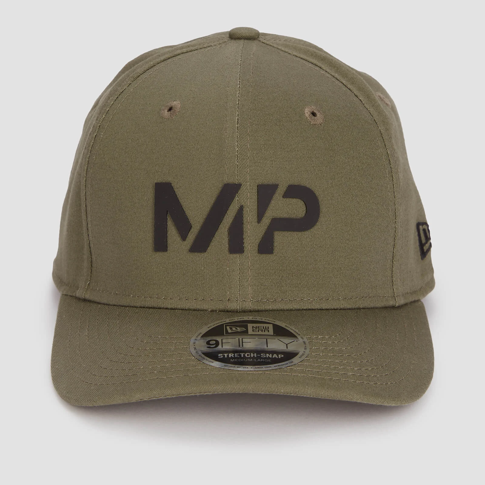 MP New Era 9FIFTY Stretch Snapback - Dark Olive/Black - S-M Imagine 1
