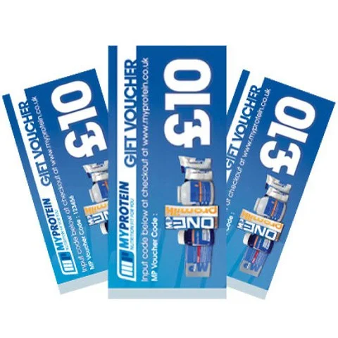 Voucher Myprotein Gift de £10