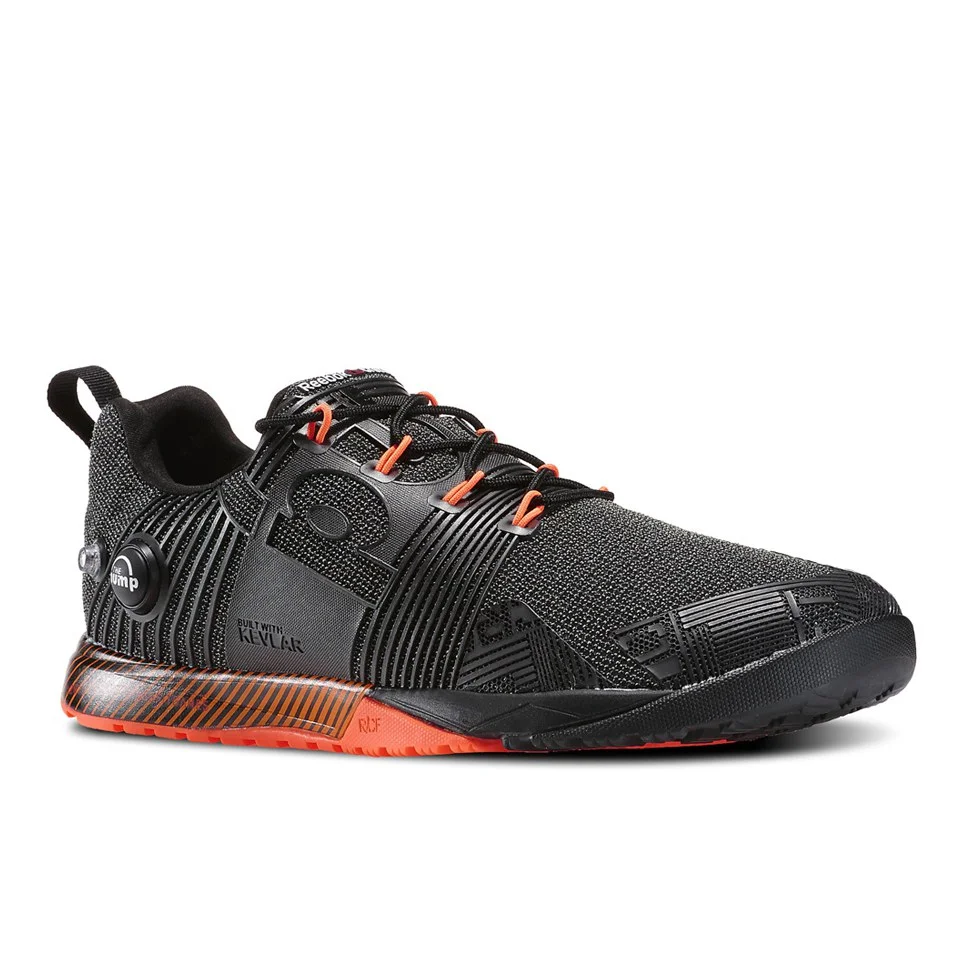 Reebok CrossFit Nano Pump Fusion Trainers - Black/Orange Imagine 1