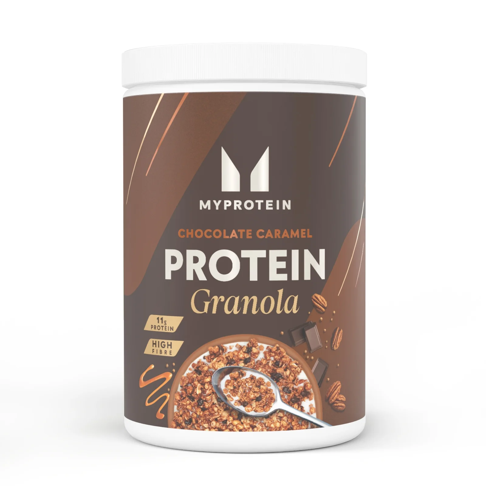 Granola cu proteine - Ciocolata si Caramel Imagine 1