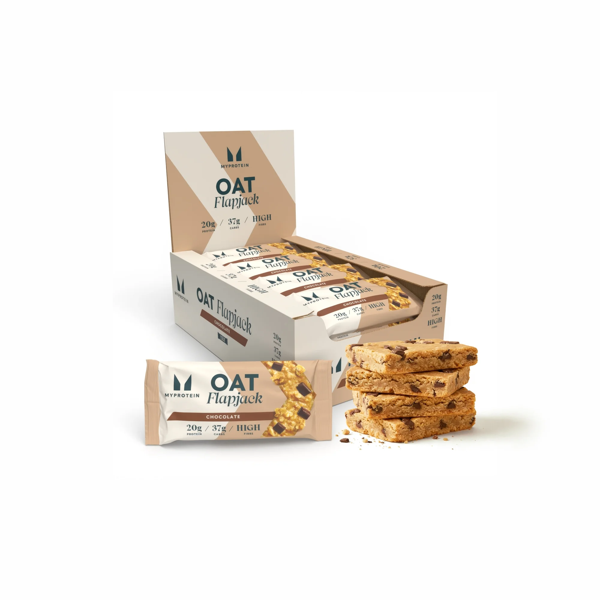 Flapjack proteic - Chocolate Chunk Imagine 1