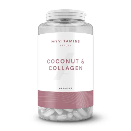 Capsule cu colagen și cocos