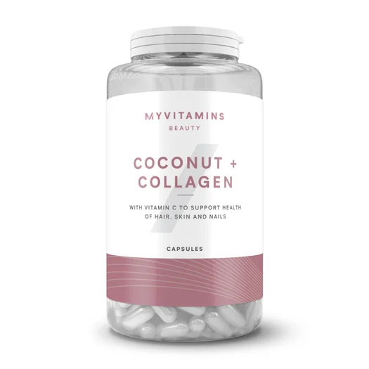 Capsule cu colagen și cocos - 180 CAPSULES - 90servings