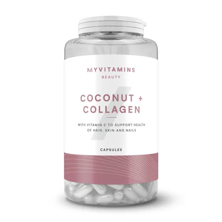 Capsule cu colagen și cocos - 180 CAPSULES - 90servings