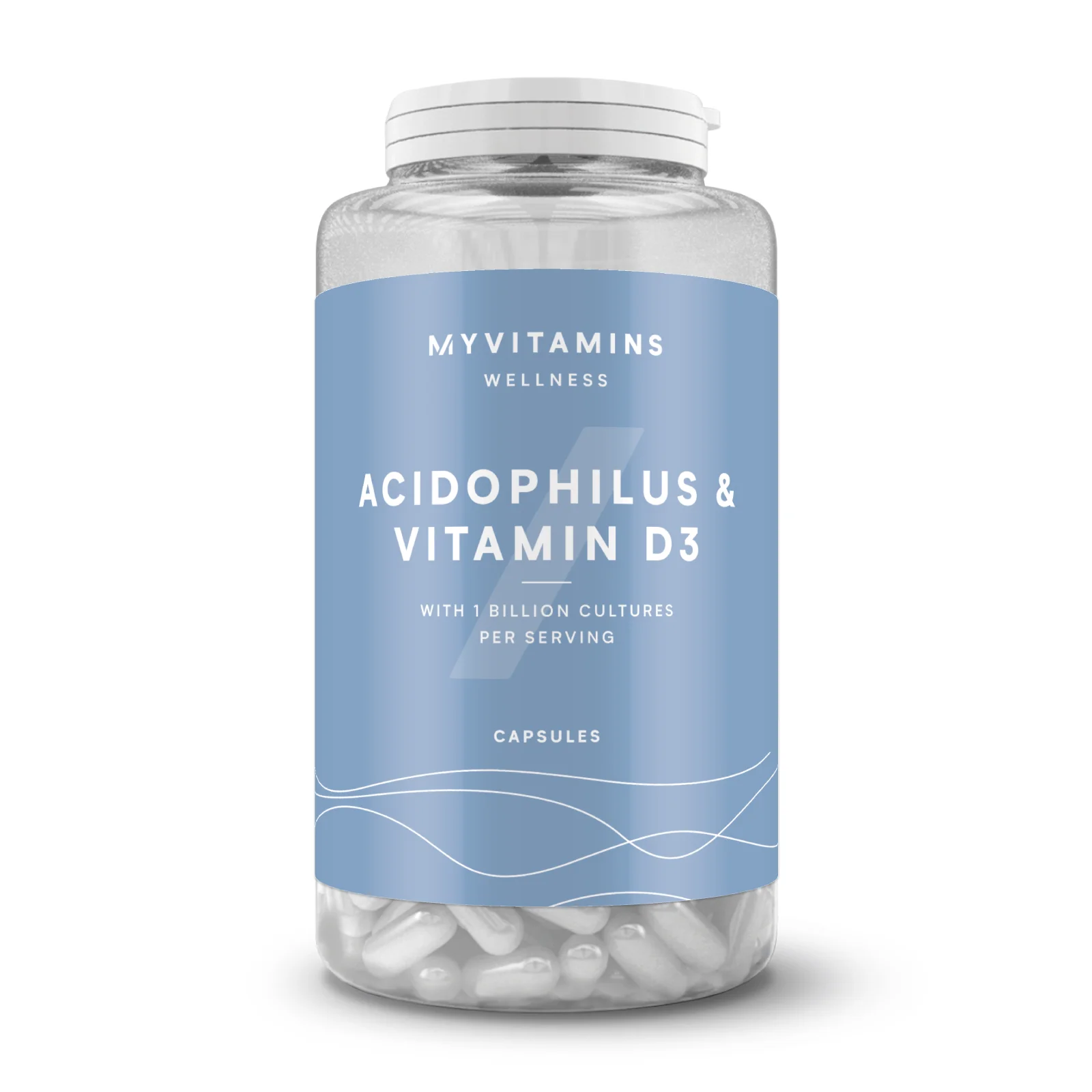 Acidofilus & Vitamina D3 - 30tablete Imagine 1