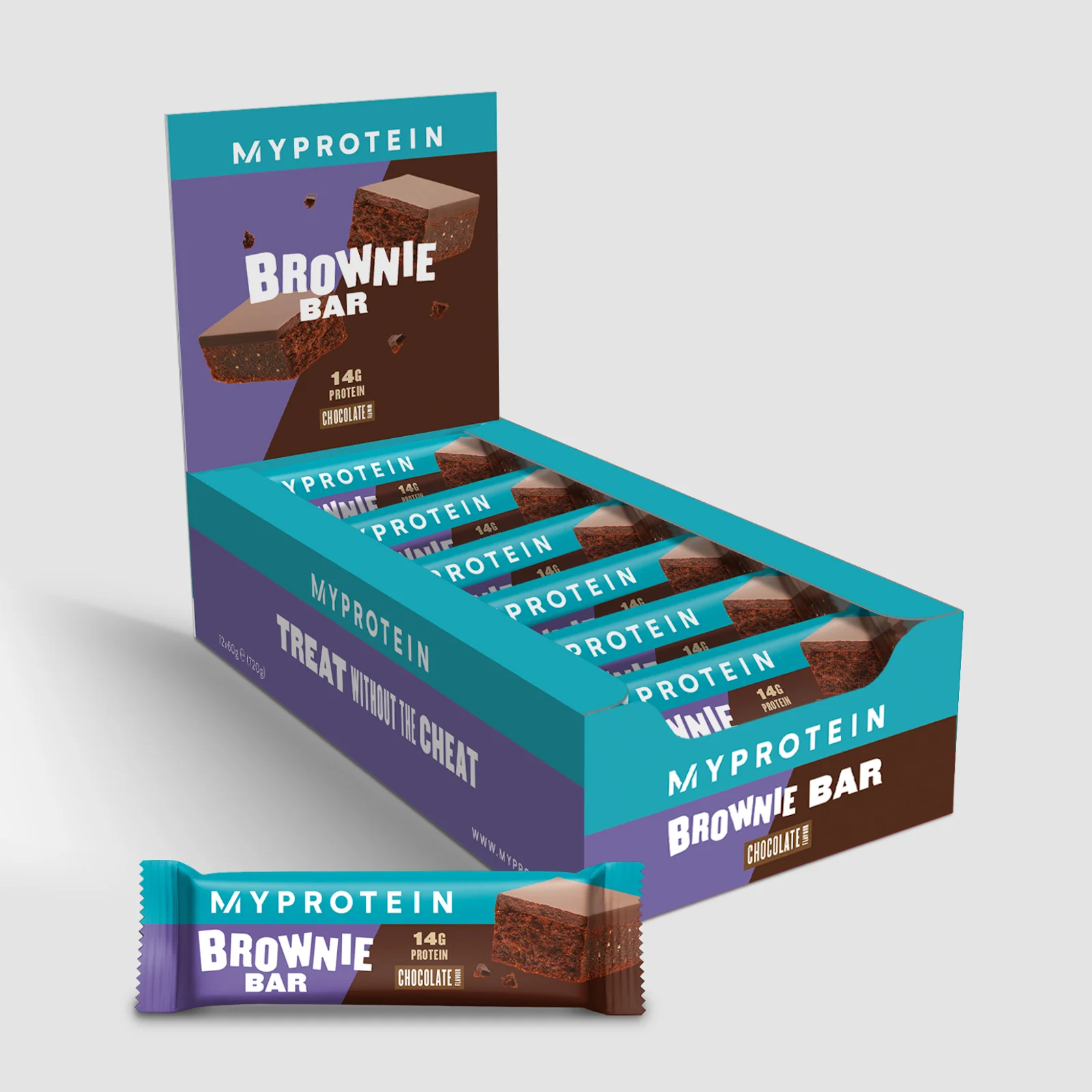 Baton Proteic Brownie - Ciocolata Imagine 1