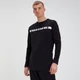 Tricou cu mâneci lungi Original-Negru