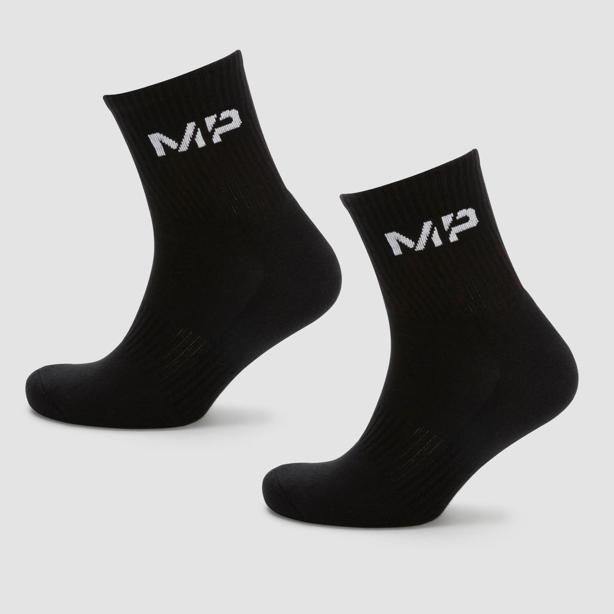 Sosete lungi pentru bărbați - Negru - UK 6-8 Imagine 1