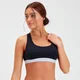 Bustieră tip bralette MP pentru femei - Negru (2 perechi)