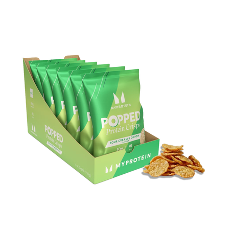 Chipsuri cu proteine expandate