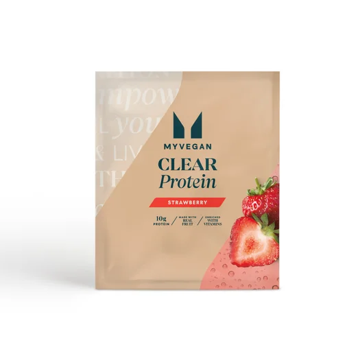 Clear Vegan Protein (mostră) - 16g - Capsuni